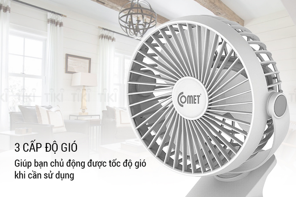 Quạt Sạc COMET CRF0705