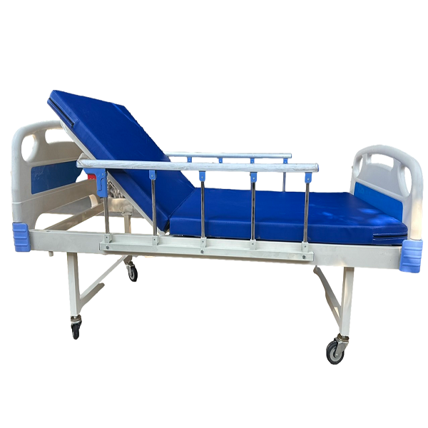 Giường y tế 01 tay quay, trọn bộ