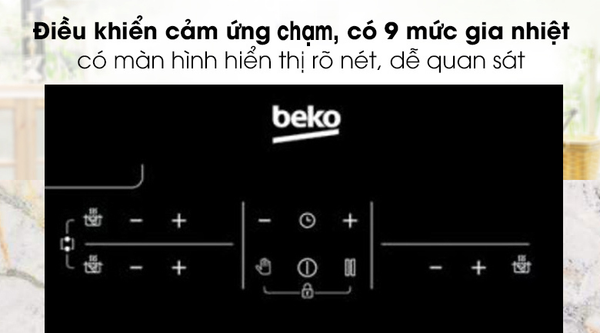 Bếp Từ 3 Vùng Nấu Beko HII 63200 FHT