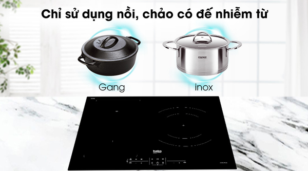 Bếp Từ 3 Vùng Nấu Beko HII63200ATDX