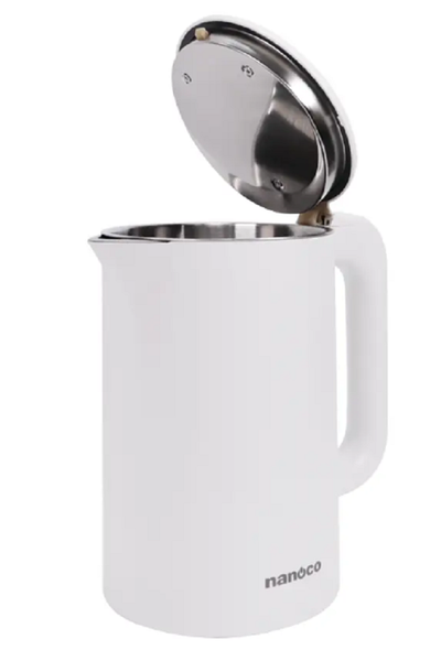Bình đun siêu tốc Nanoco NKT1750W (Trắng)