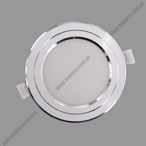 Đèn LED Downlight siêu mỏng viền bạc Nanoco IP20 NSD124S135