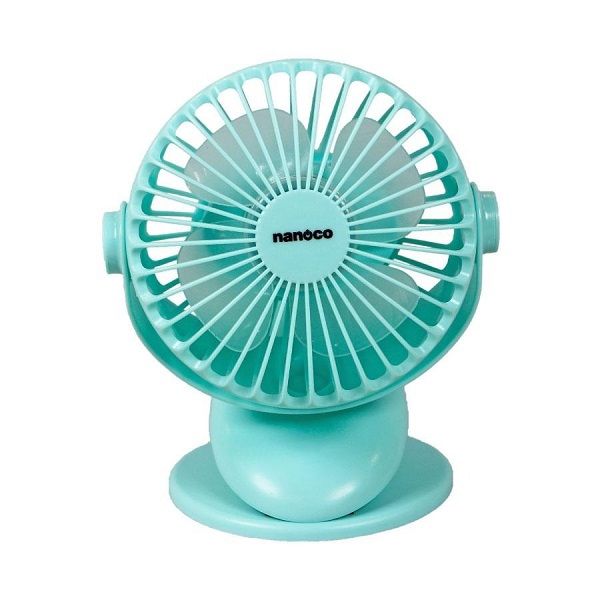 Quạt sạc kẹp Nanoco NRF5210G