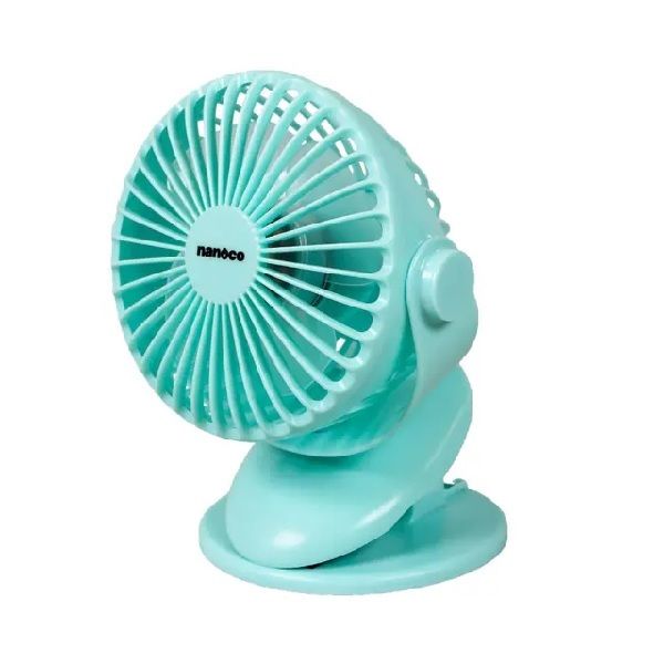 Quạt sạc kẹp Nanoco NRF5210G