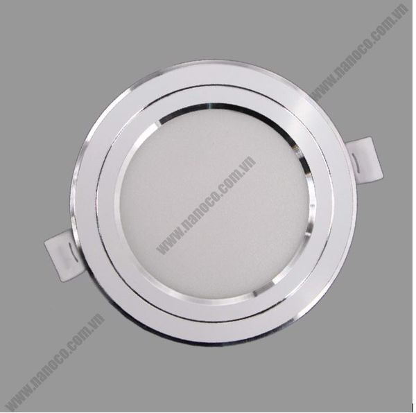 Đèn LED Downlight siêu mỏng viền bạc Nanoco IP20 NDL093S90