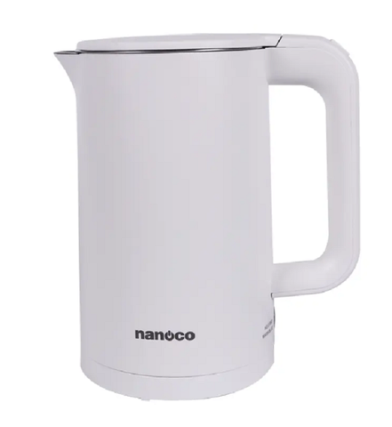 Bình đun siêu tốc Nanoco NKT1750W (Trắng)