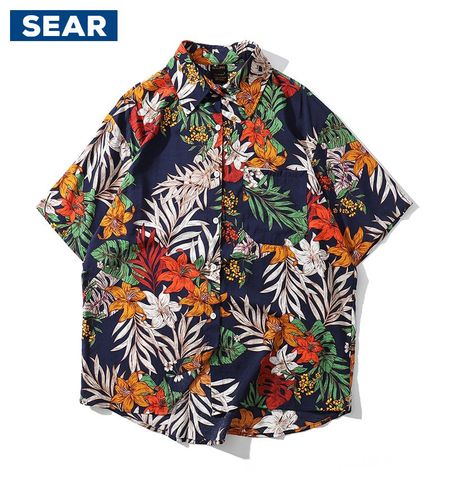 Shop Áo Sơ Mi Đi Biển Họa Tiết Hawai HOT 2022  Alibu