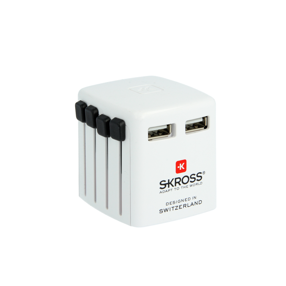 Ổ cắm đa năng du lịch Skross World USB Charger