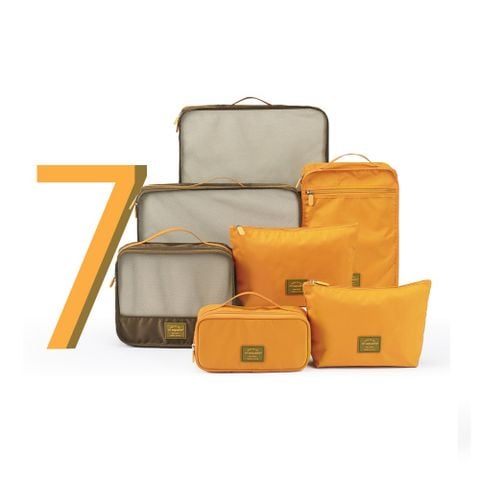 Set 7 túi đựng đồ du lịch công tác (Quần áo- Giày- Mỹ phẩm) Msquare New System