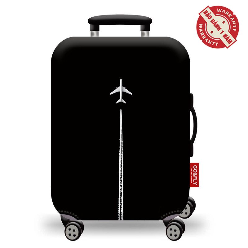Túi vải bọc vali chống trầy xước Go&Fly Simple (Vải dày) size 20 24 28 30