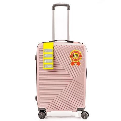 Vali kéo du lịch nữ Go&Fly GF102 Pink size 20' 24'