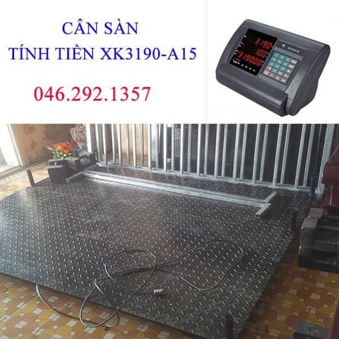 Cân sàn điện tử tính tiền XK3190-A15