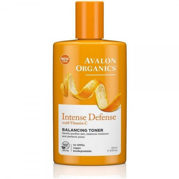 Nước hoa hồng cân bằng da Avalon Organics Intense Defense with Vitamin C Balancing Toner