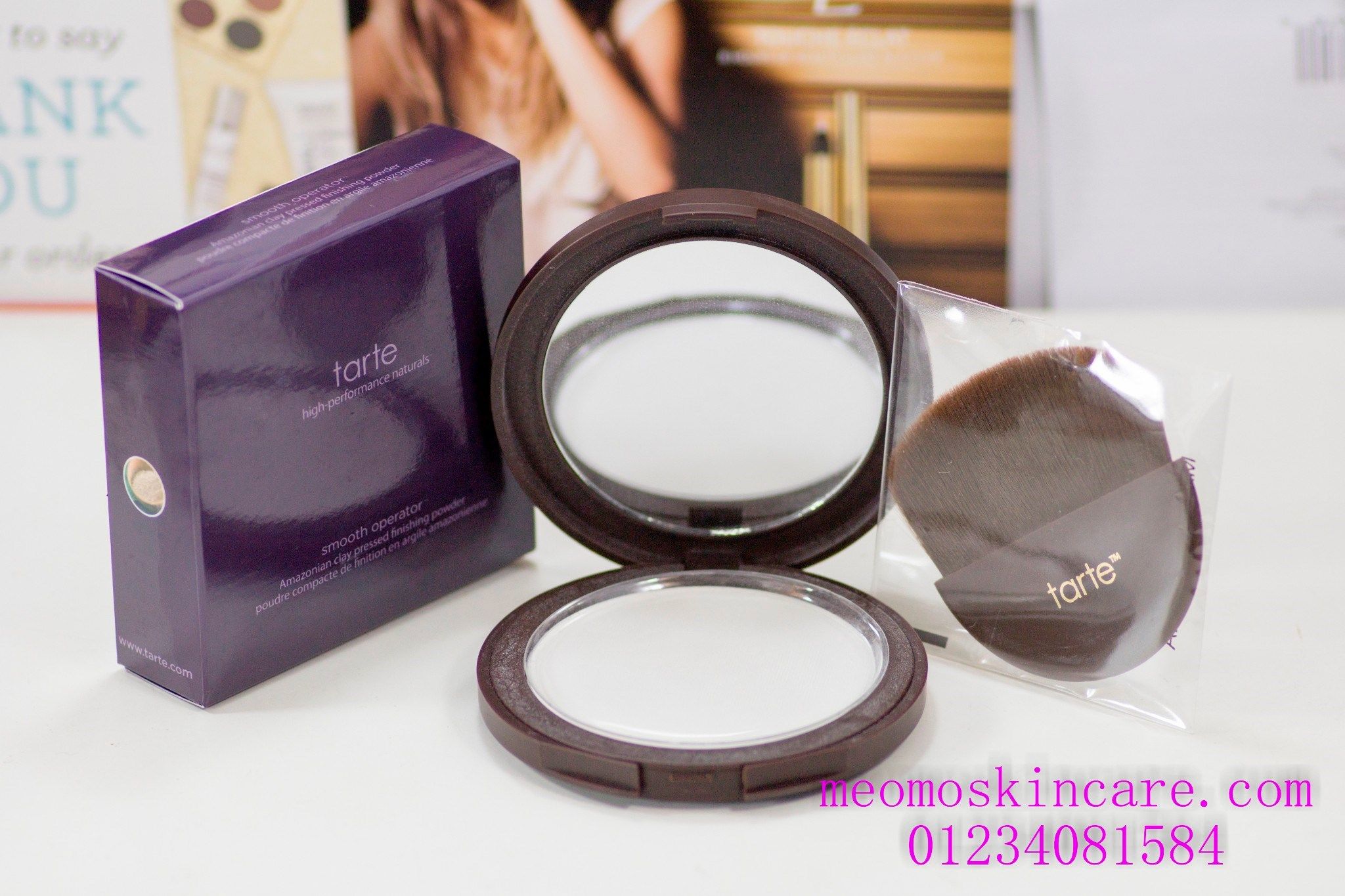 tarte Smooth Operator Amazonian clay pressed finishing Powder