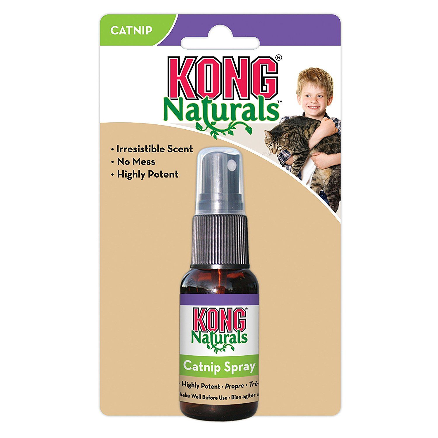 KONG Naturals Catnip Spray for Cats 30ml