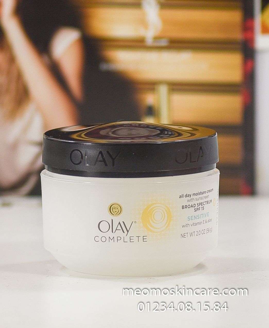 Olay Complete All Day Moisture Face Cream with Sunscreen spf 15, Sensitive Skin