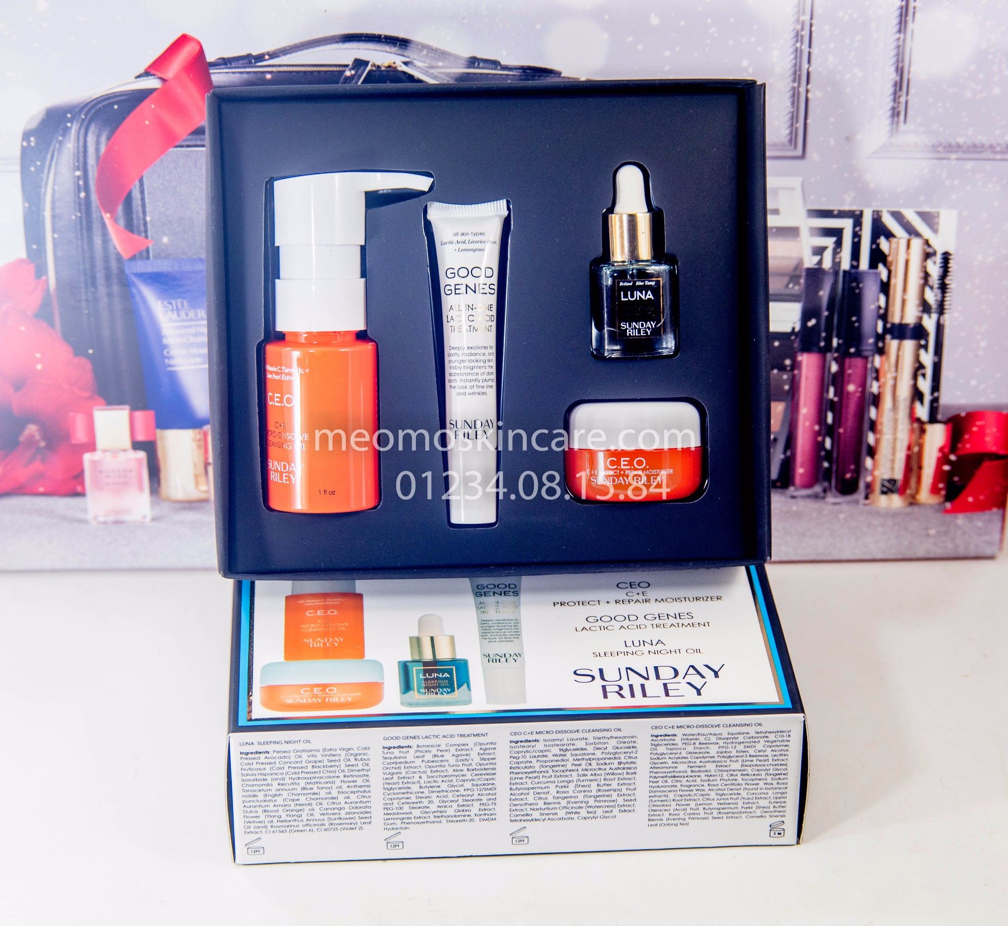 SUNDAY RILEY Sunday School Skincare Set dưỡng cao cấp