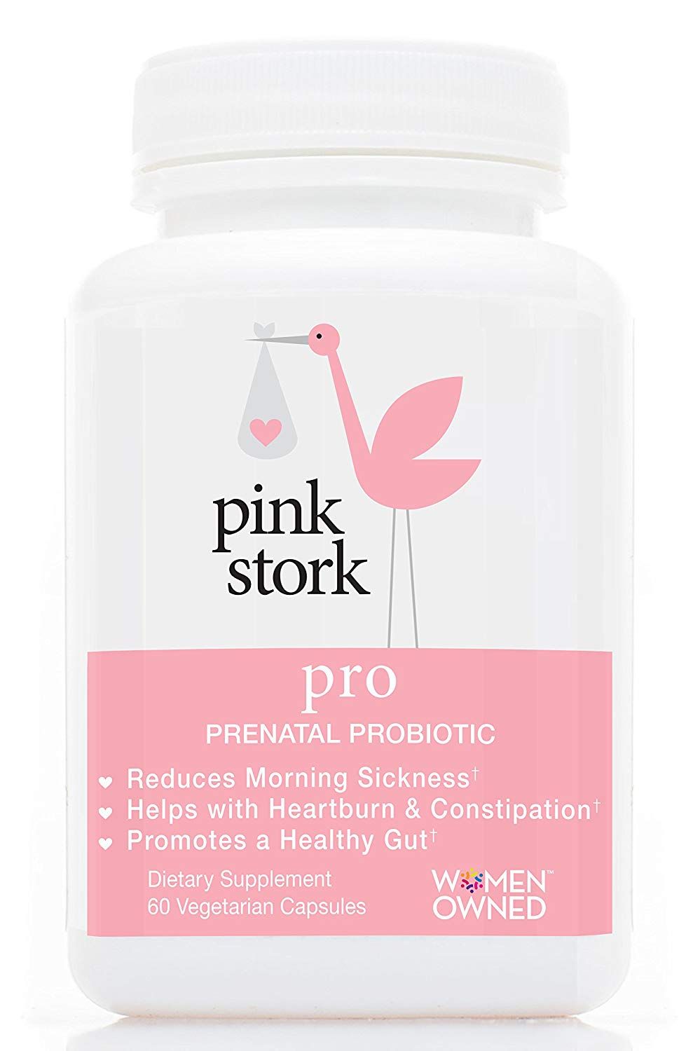 Men vi sinh cho bà bầu : Pink Stork Pro Pregnancy Probiotic