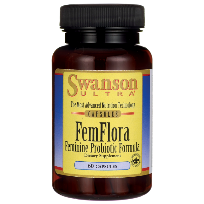 Swanson Ultra FemFlora Feminine Probiotic Formula 60caps