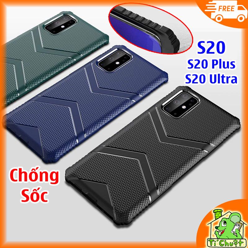 Ốp Lưng Samsung S20 S20 Plus S20 Ultra Chống Sốc Vân 3D Kim Cương