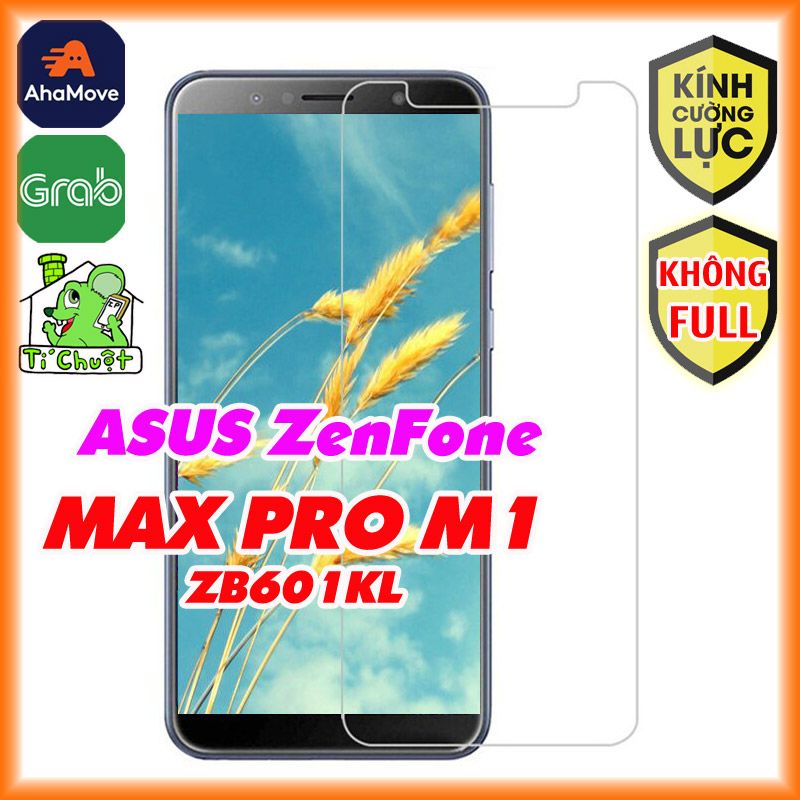 Kính CL Asus Zenfone MAX PRO M1 Cường Lực Không FULL 2.5D-9H-0.26mm