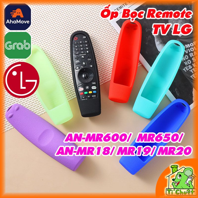 Ốp Dẻo Silicon Bọc Remote TV LG AN-MR600/ MR650/ MR18/ MR19/ MR20