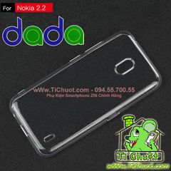 Ốp lưng Nokia 2.2 Dada Dẻo Trong suốt