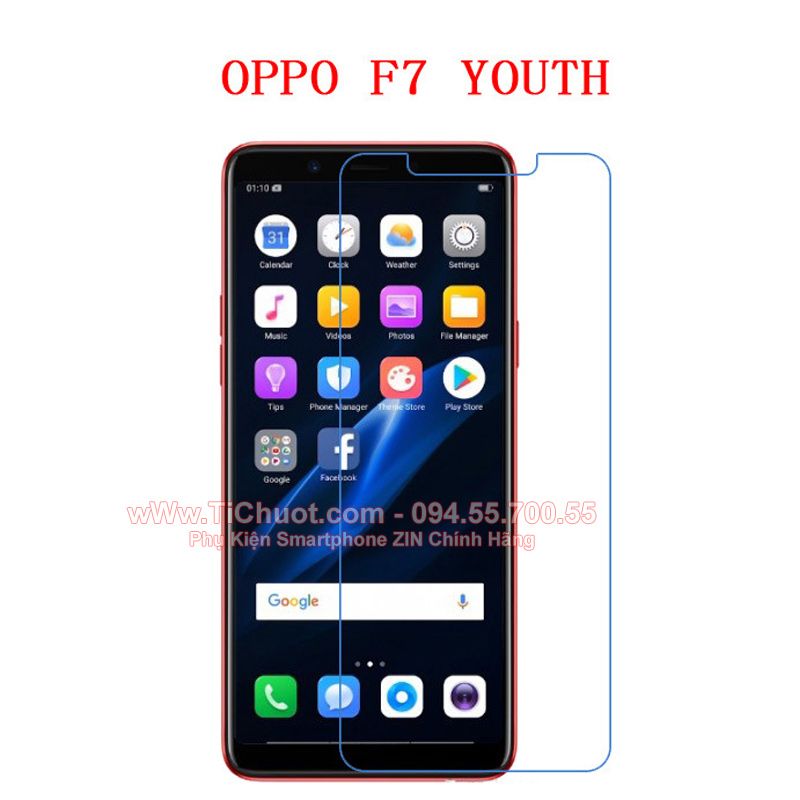 Kính CL OPPO F7 Youth/ Realme 1 (Ko full)