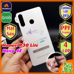 Dán PPF Huawei P30 Lite/ Nova 4E Cường Lực Dẻo Mặt Sau