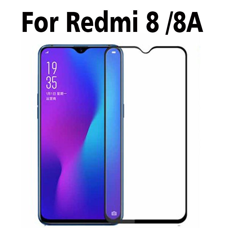 Kính CL Xiaomi Redmi 8/ Redmi 8A FULL Màn, FULL KEO Silicon