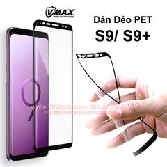 Dán dẻo PET Samsung S9/ S9 Plus Full Viền Đen