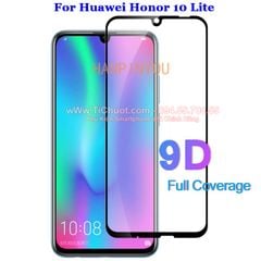 Kính CL Honor 10 Lite FULL Màn, FULL KEO Silicon