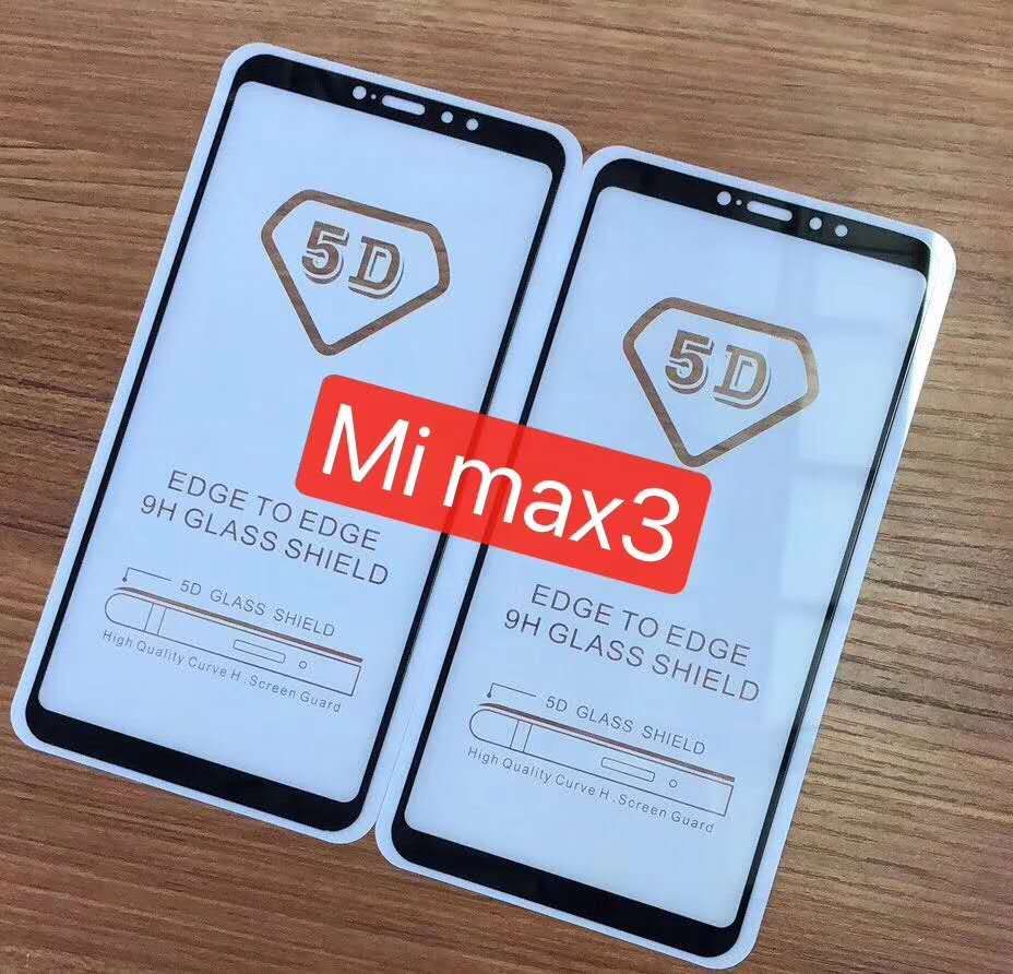 Kính CL Xiaomi MI MAX 3 FULL màn,FULL KEO Silicon