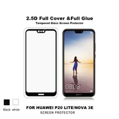 Kính CL Huawei Nova 3e FULL Màn,FULL KEO Silicon