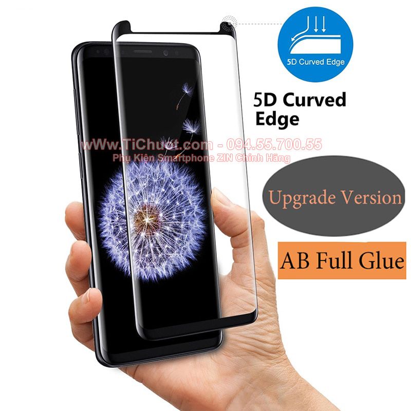 Kính CL Samsung S8/ S8 Plus cong 3D FULL KEO Silicon