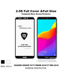 Kính CL Huawei Y7 Pro 2018/ Y7 Prime 2018 FULL Màn,FULL KEO Silicon