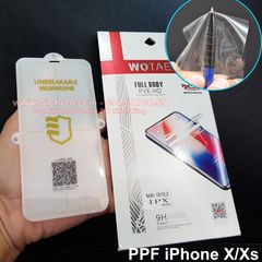 Dán Dẻo PPF iPhone X/ Xs Mặt Trước