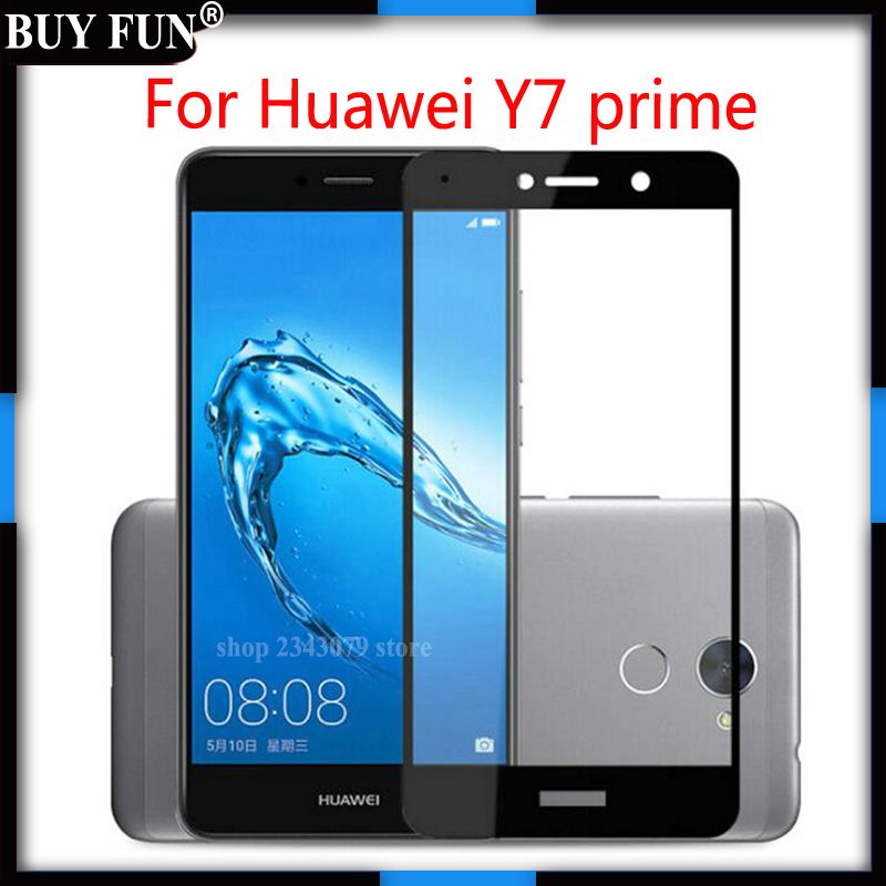 Kính CL Huawei Y7 Prime FULL Màn,KEO VIỀN