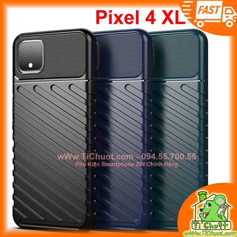 Ốp Lưng Google Pixel 4 XL Dẻo Kẻ Sọc Chéo Chống Sốc