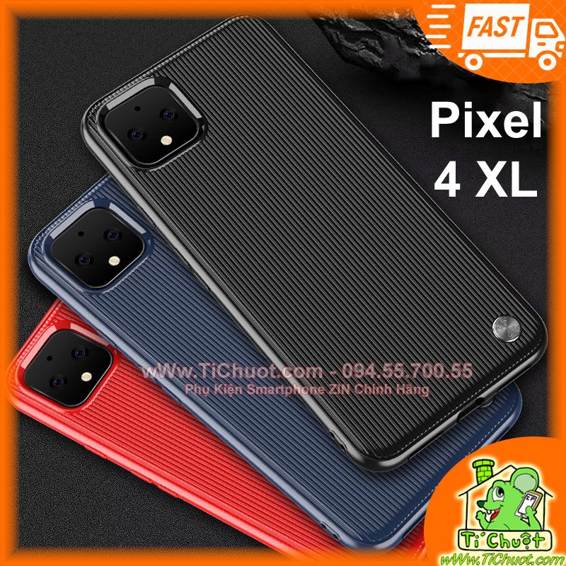 Ốp Lưng Google Pixel 4 XL Dẻo Kẻ Sọc Thẳng Chống Sốc