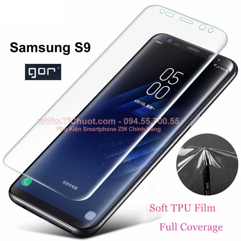 Dán dẻo PET Samsung S9/ S9 Plus GOR Full Trong Suốt