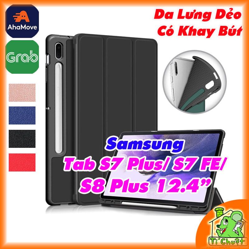 Bao da Samsung Tab S8 Plus/ S7 Plus/ S7 FE 12.4