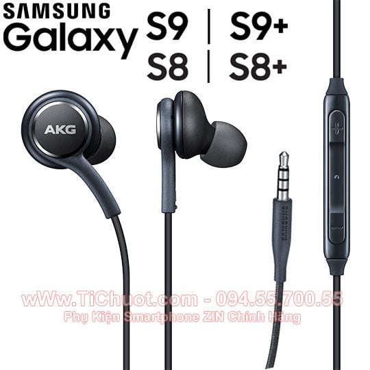 Tai Nghe Samsung S8 S9 Note 9 AKG ZIN Chính Hãng