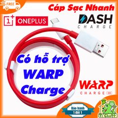 Cáp OnePlus Sạc Nhanh Dash Charge/ Warp Charge 7 pin ZIN Chính Hãng