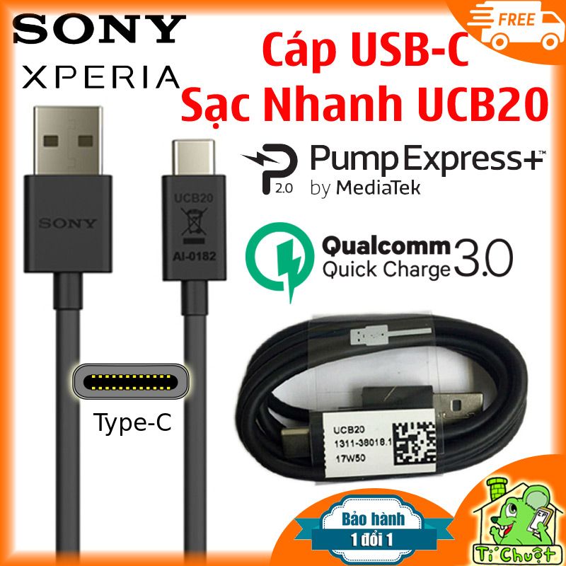 Cáp USB Type-C Sony UCB20 ZIN Chính Hãng