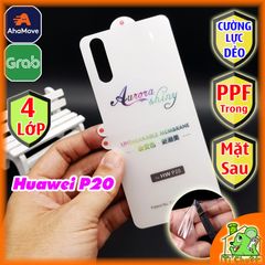 Dán PPF Huawei P20 Mặt Sau Cường Lực Dẻo