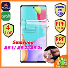 Dán PPF Samsung A51/ A52/ A52s Cường Lực Dẻo Trong Nhám