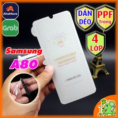 Dán Dẻo PPF Samsung A80 Trong Suốt