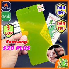 Dán Dẻo TPU Samsung S20 PLUS Mặt Trước Trong Suốt