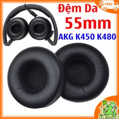 Đệm Mút Da Tai Nghe Tròn 55mm 5.5cm Headphones chụp tai